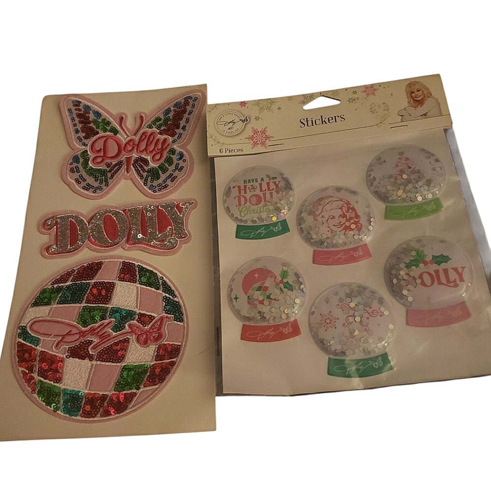 Dolly Patches and Sticker Set